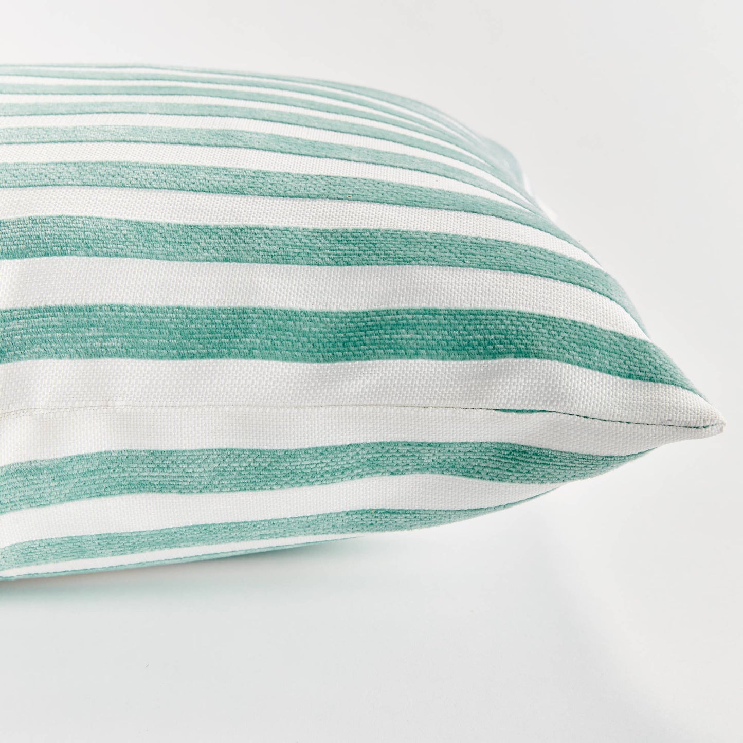 Grant Square Indoor-Outdoor Pillow 20", Teal Blue