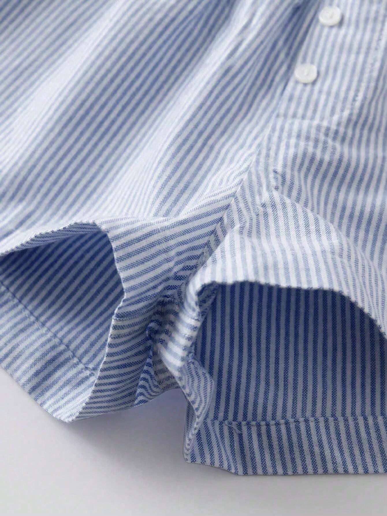 Casual Striped Boxer Shorts