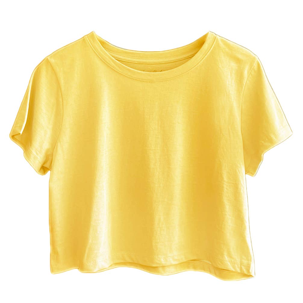 Premium Cotton Crop Tops