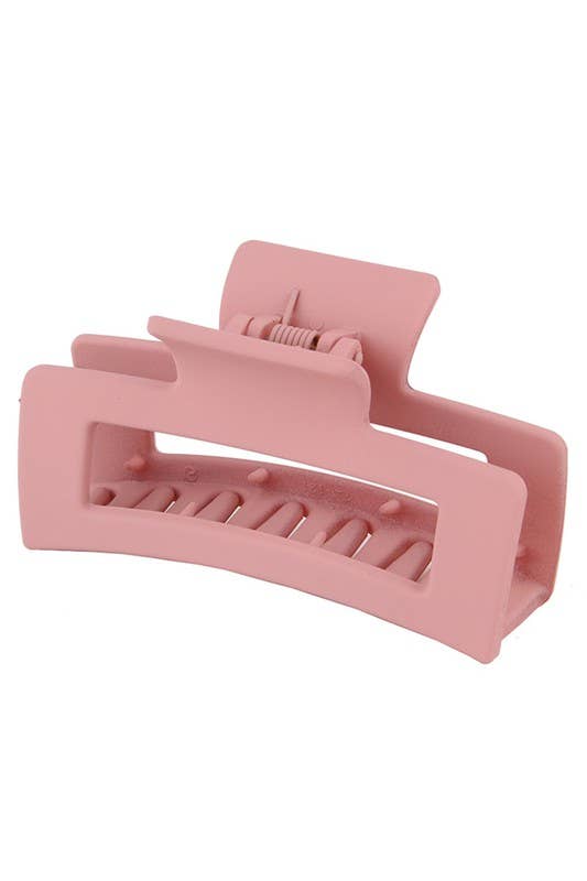 3.35" Rectangle Hair Claw Clip