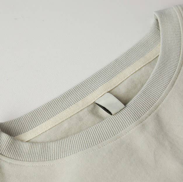 Stylish Crewneck Loose Crop Top Sweatshirt