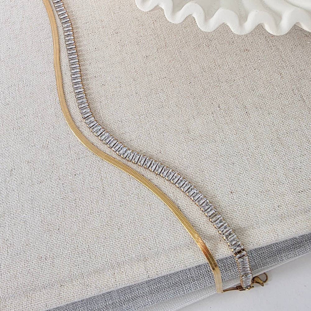 Pinch Me Layered Necklace - WATERPROOF (PRE🤍ORDER)
