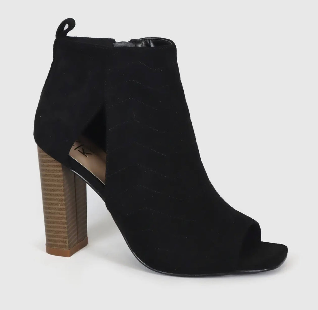 Open Toe Side Cut boots