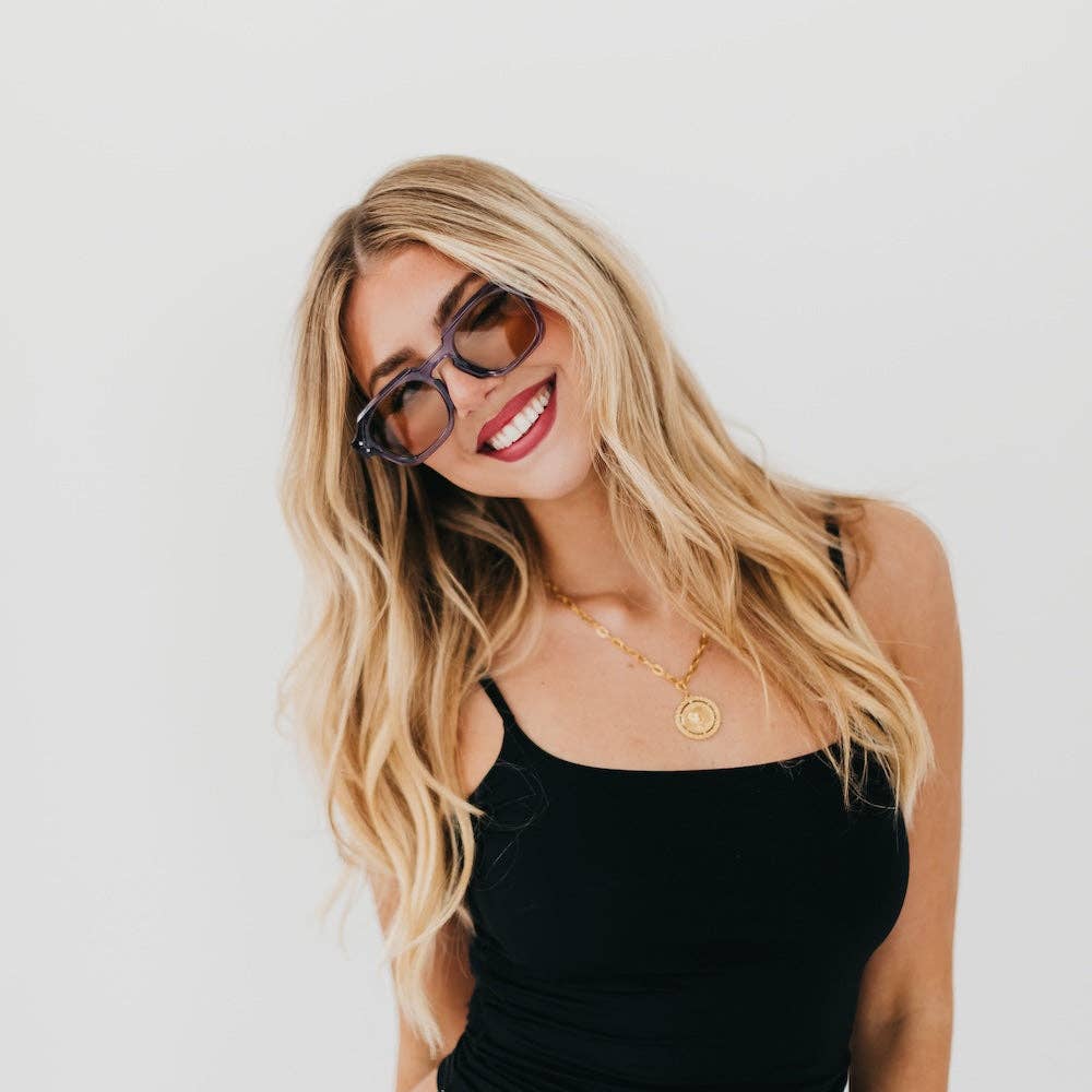 Blocky Square Retro Sunglasses (PRE🤍ORDER)