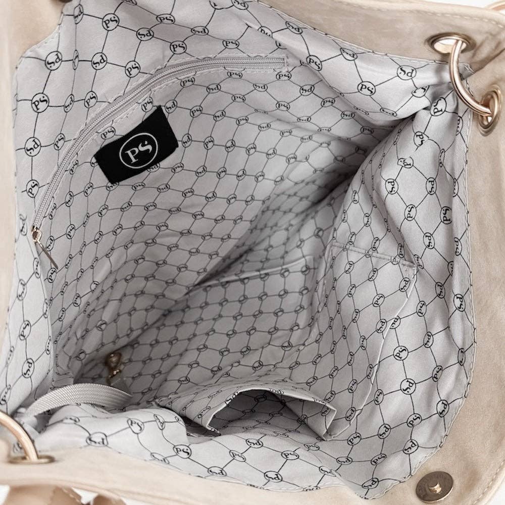 Rosalie Rivet Suede Bag