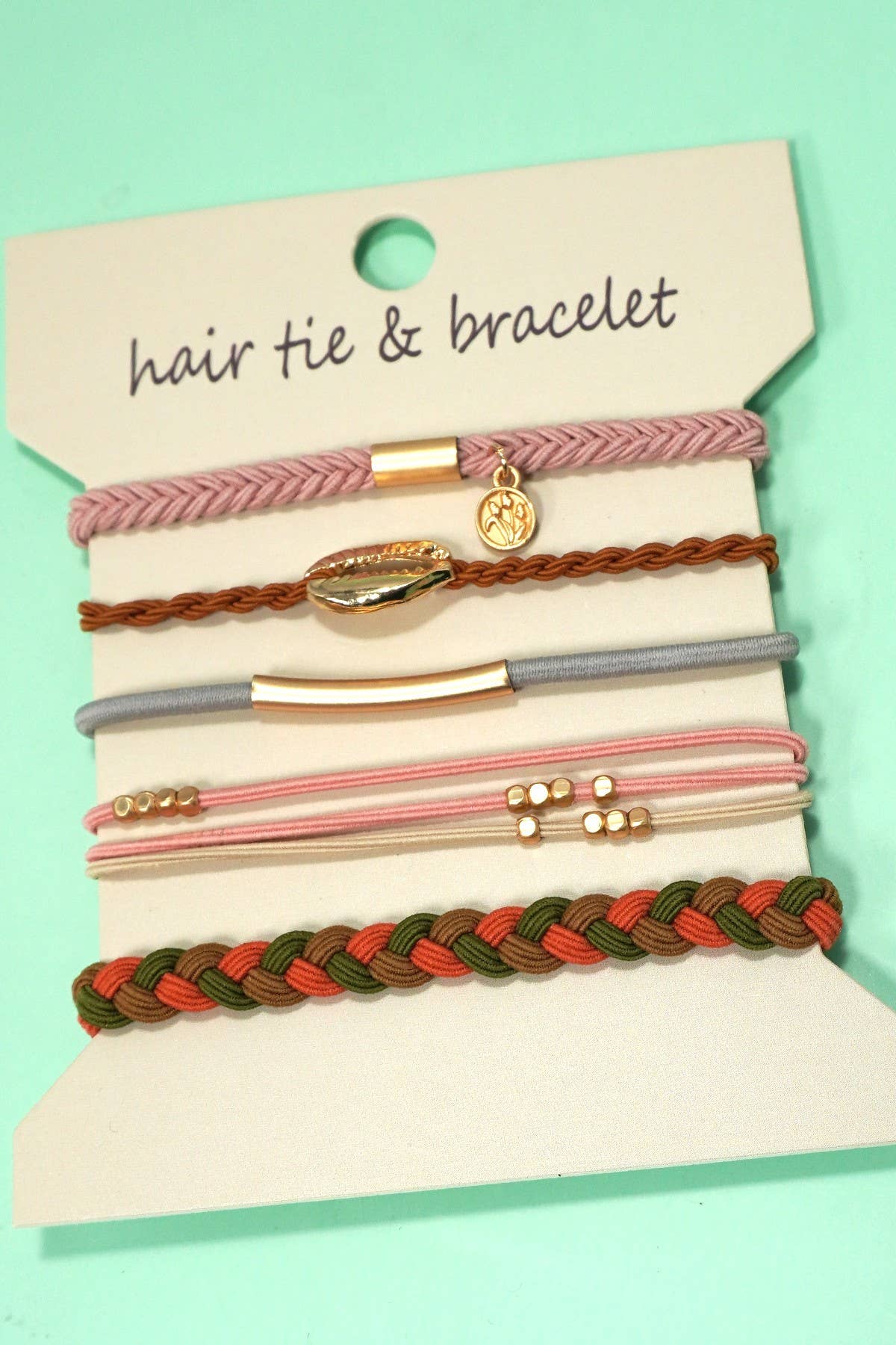BOHO KNOT BRACELET HAIR TIES