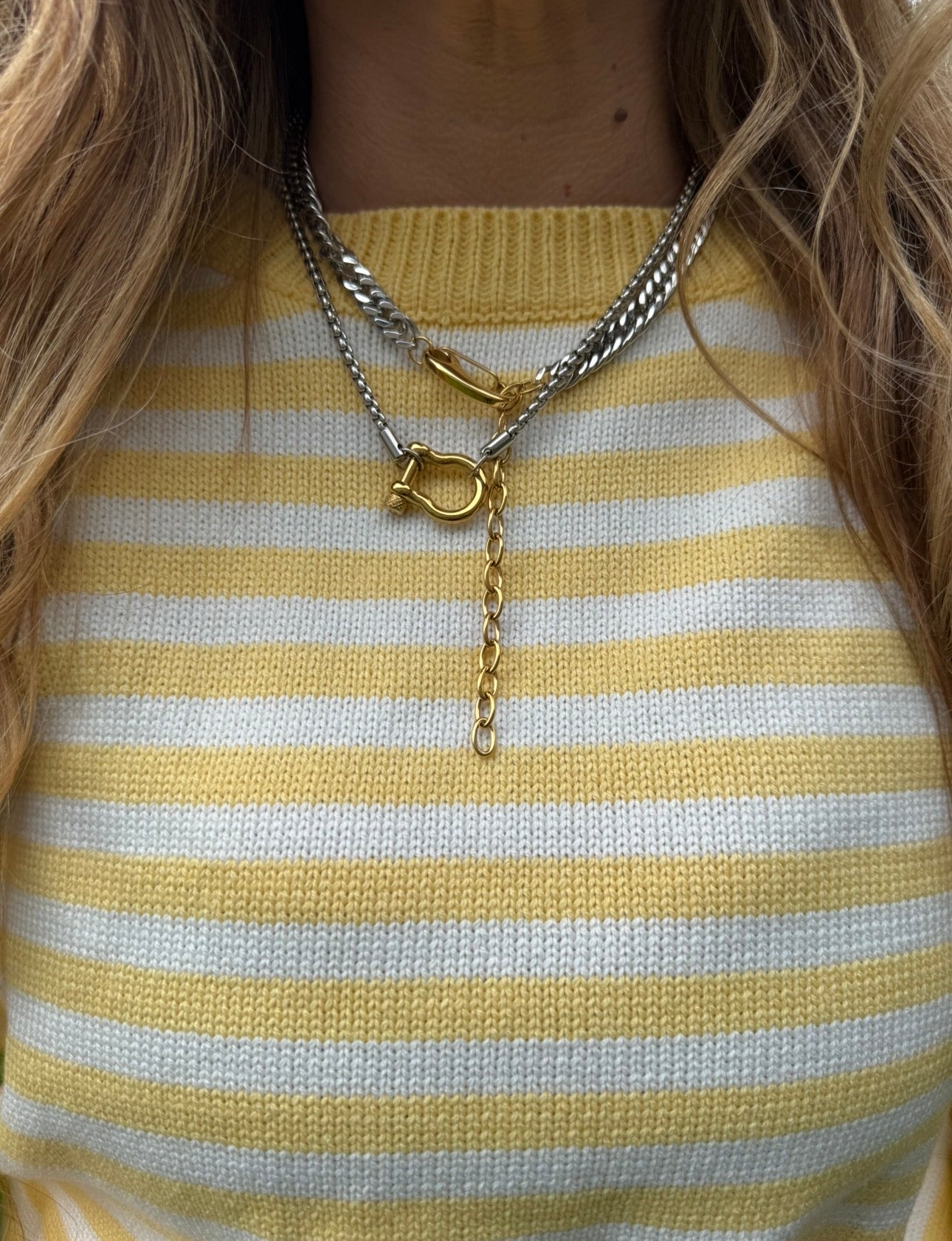 Striped Crewneck Sweater