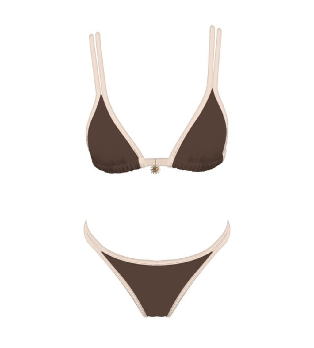 Bronze Kiss Bikini Bottom