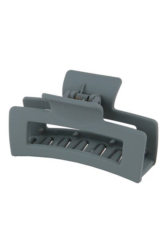 3.35" Rectangle Hair Claw Clip