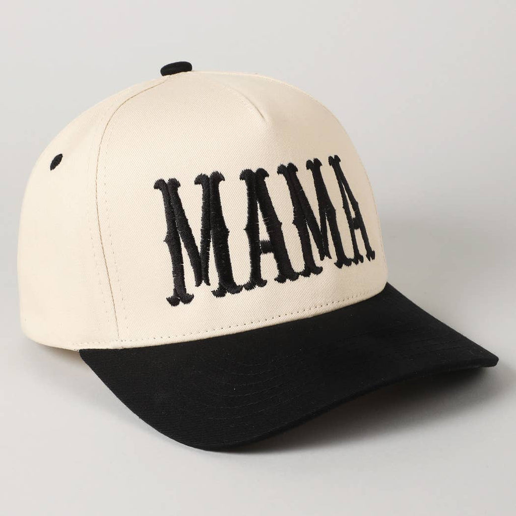 MAMA- Embroidery Baseball Hat