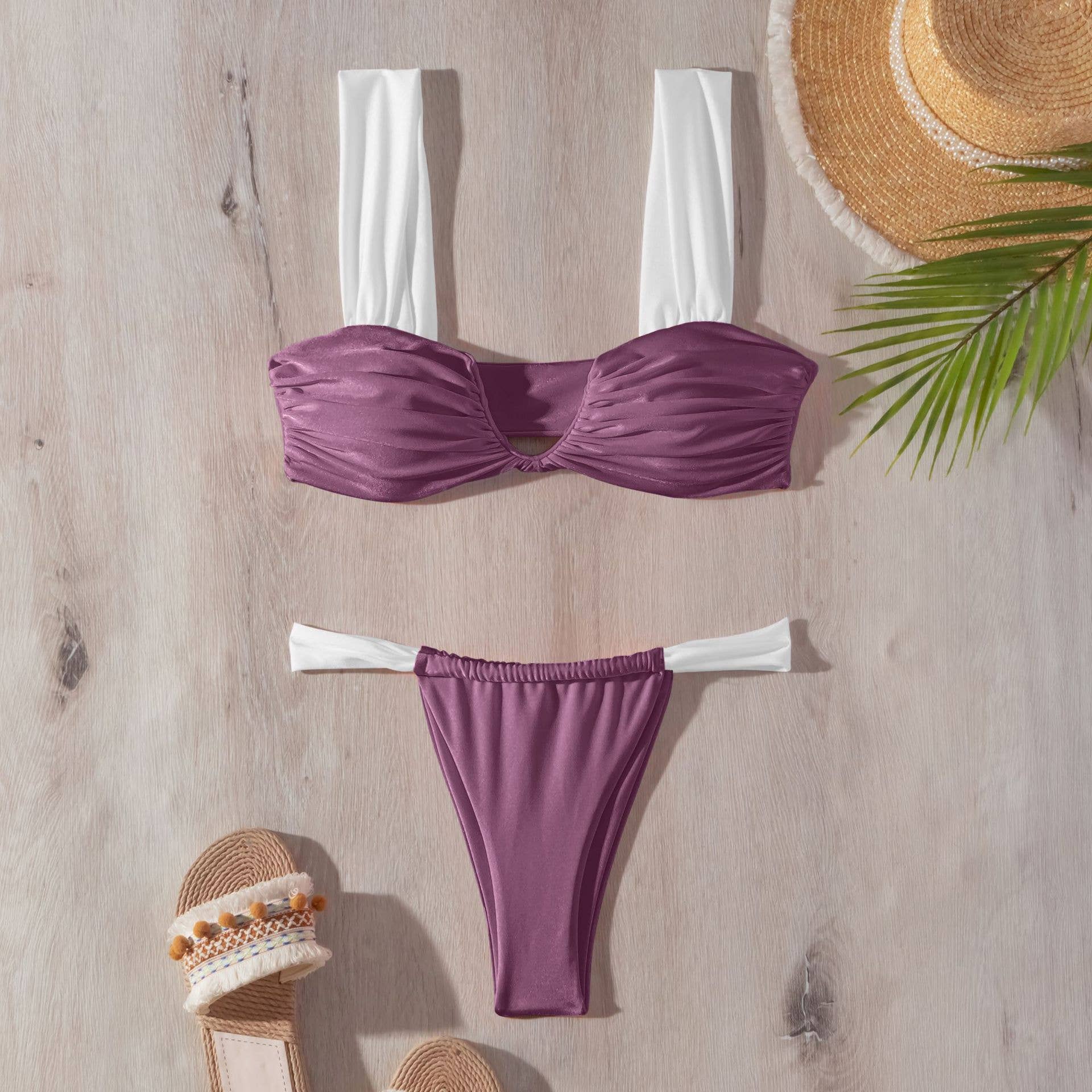 Ruched Bikini Top