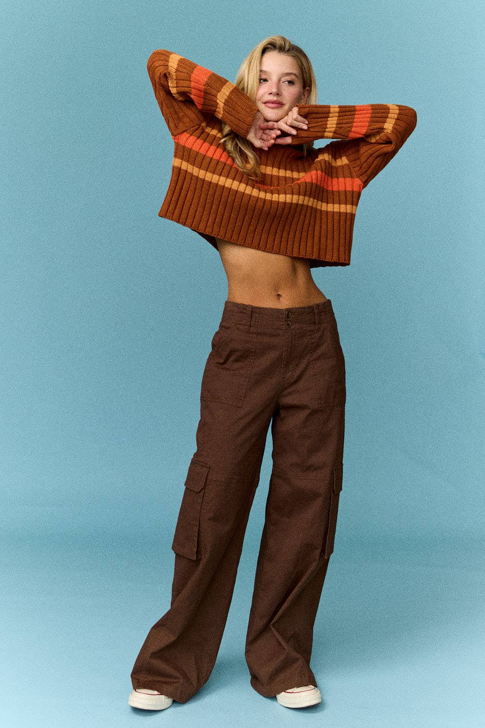 Ani Cargo Wide Leg Pants (PRE🤍ORDER)