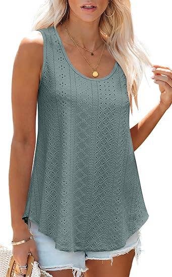 Loose cozy summer tank top