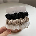 NEW TEMPERAMENT SET SIMPLE HAIR SCRUNCHIES