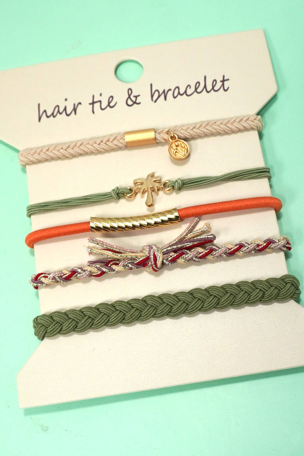 BOHO KNOT BRACELET HAIR TIES