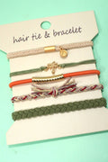 BOHO KNOT BRACELET HAIR TIES