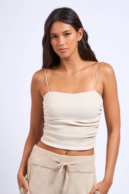 SOLID COLOR SPAGHETTI STRAP