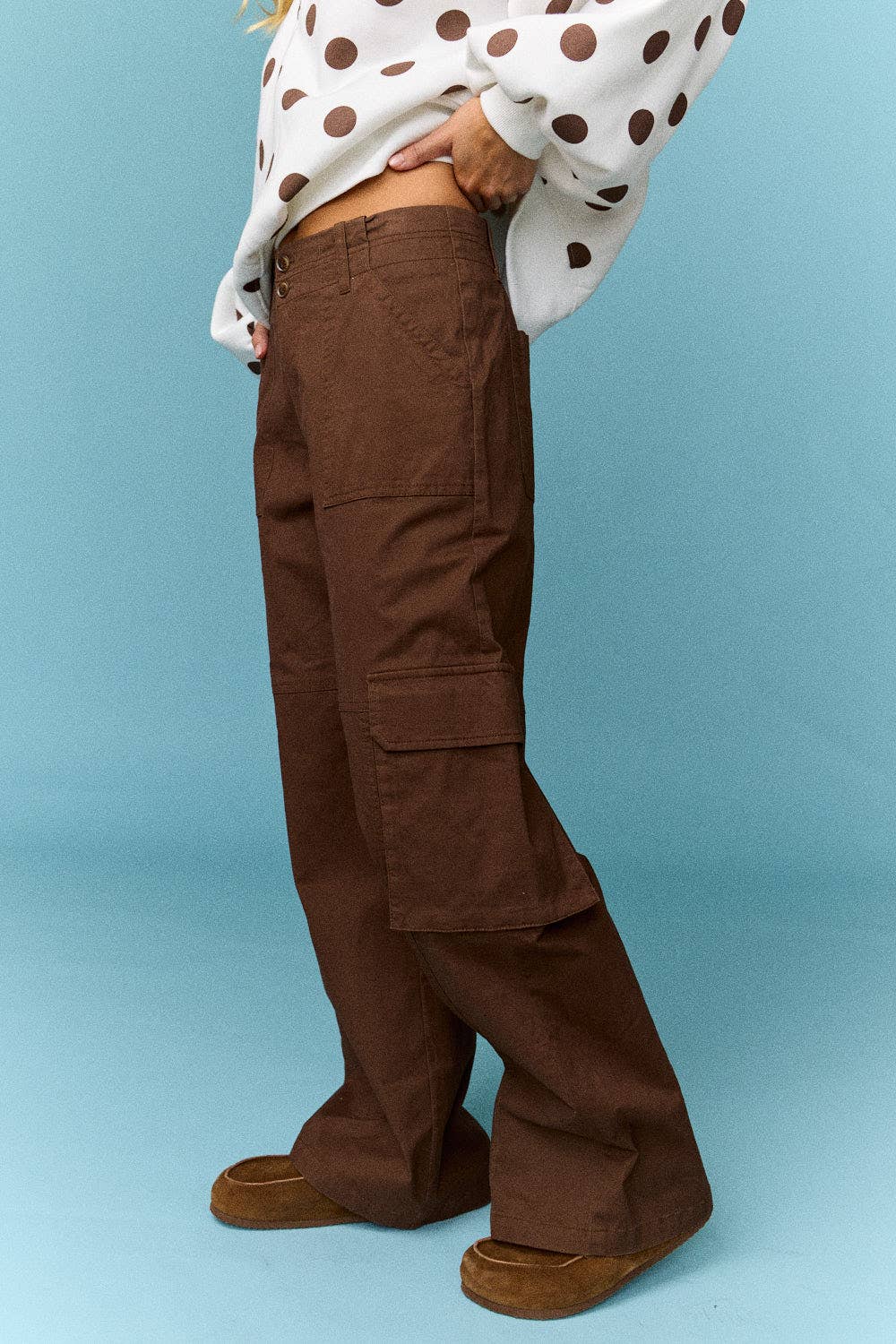 Ani Cargo Wide Leg Pants (PRE🤍ORDER)