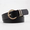 RING HOLE PIN BUCKLE DECORATIVE AMERICAN BELT