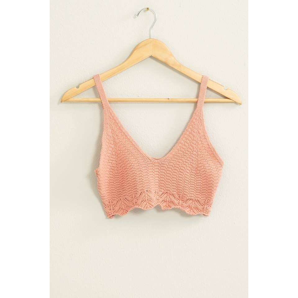 Crochet Knit Bralette (PRE🤍ORDER)