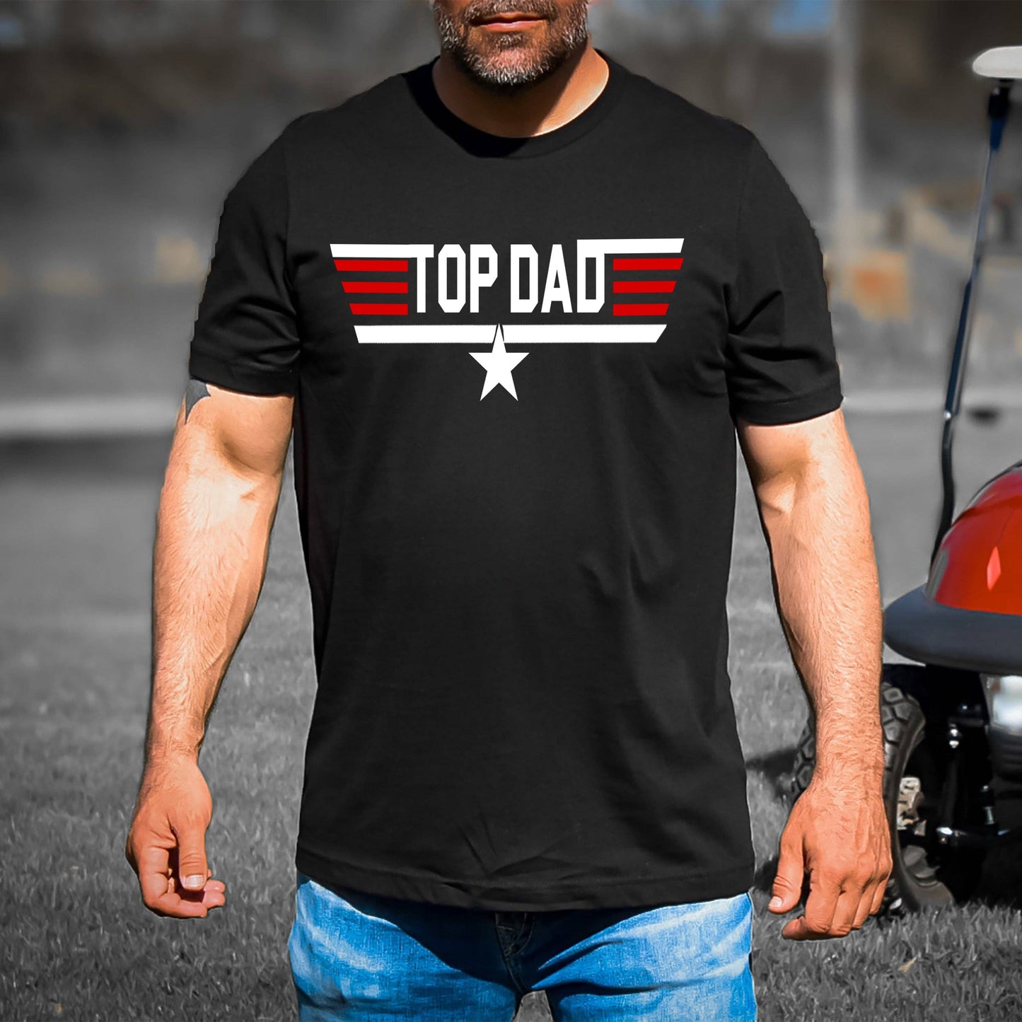 Top Dad - Men Tee Shirt