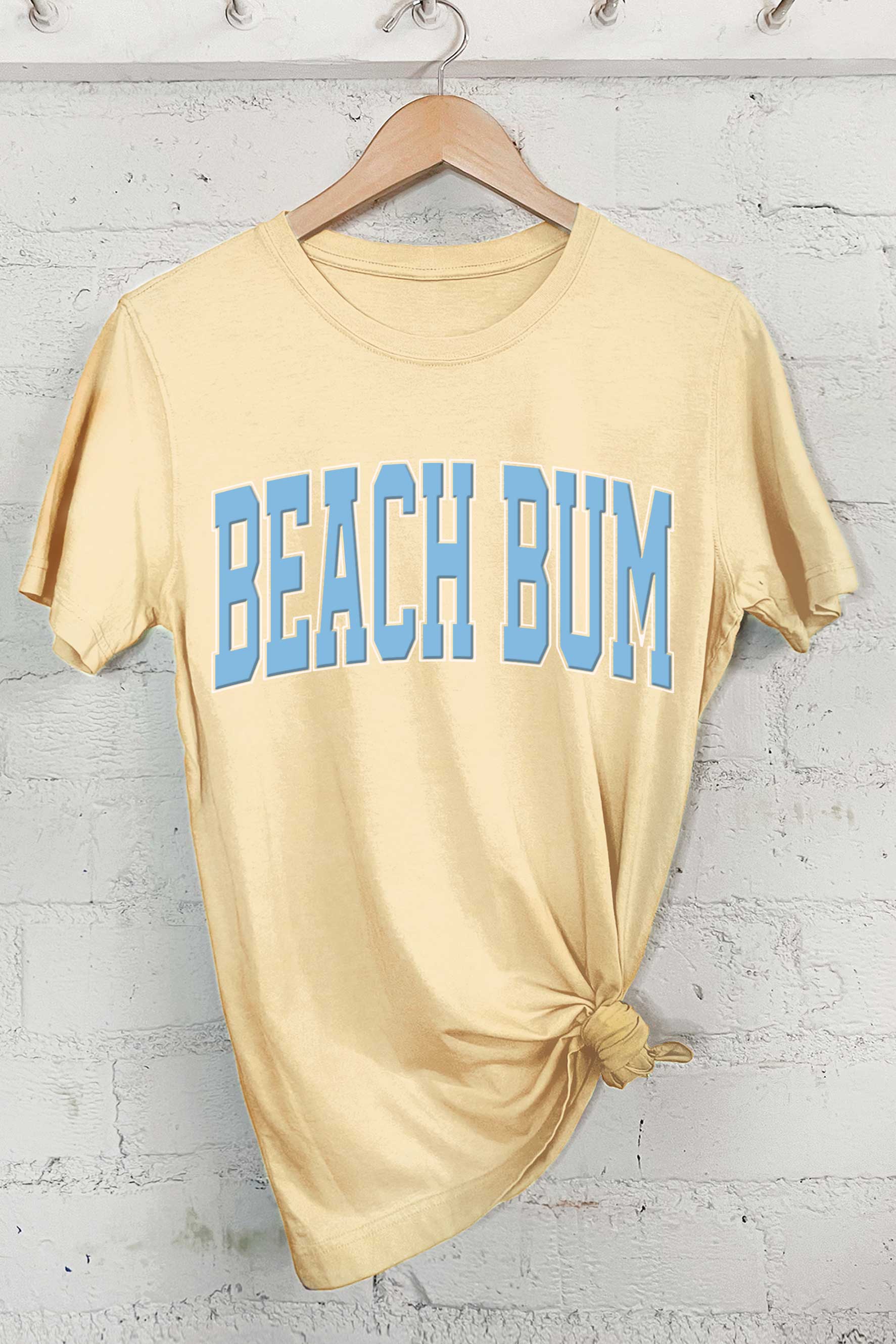 BEACH BUM PUFF GRAPHIC TSHIRTS
