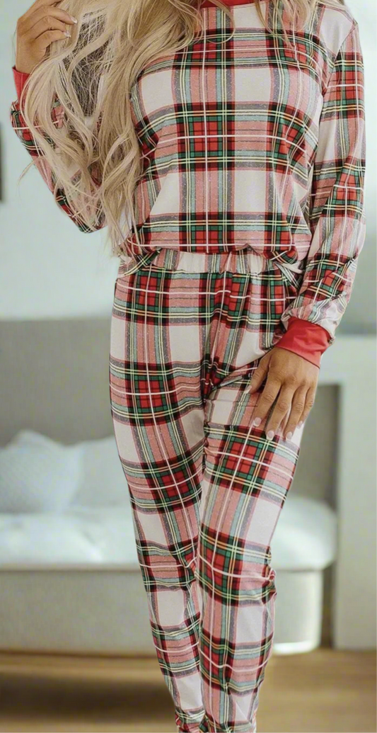 Lucky Plaid Christmas Pajamas