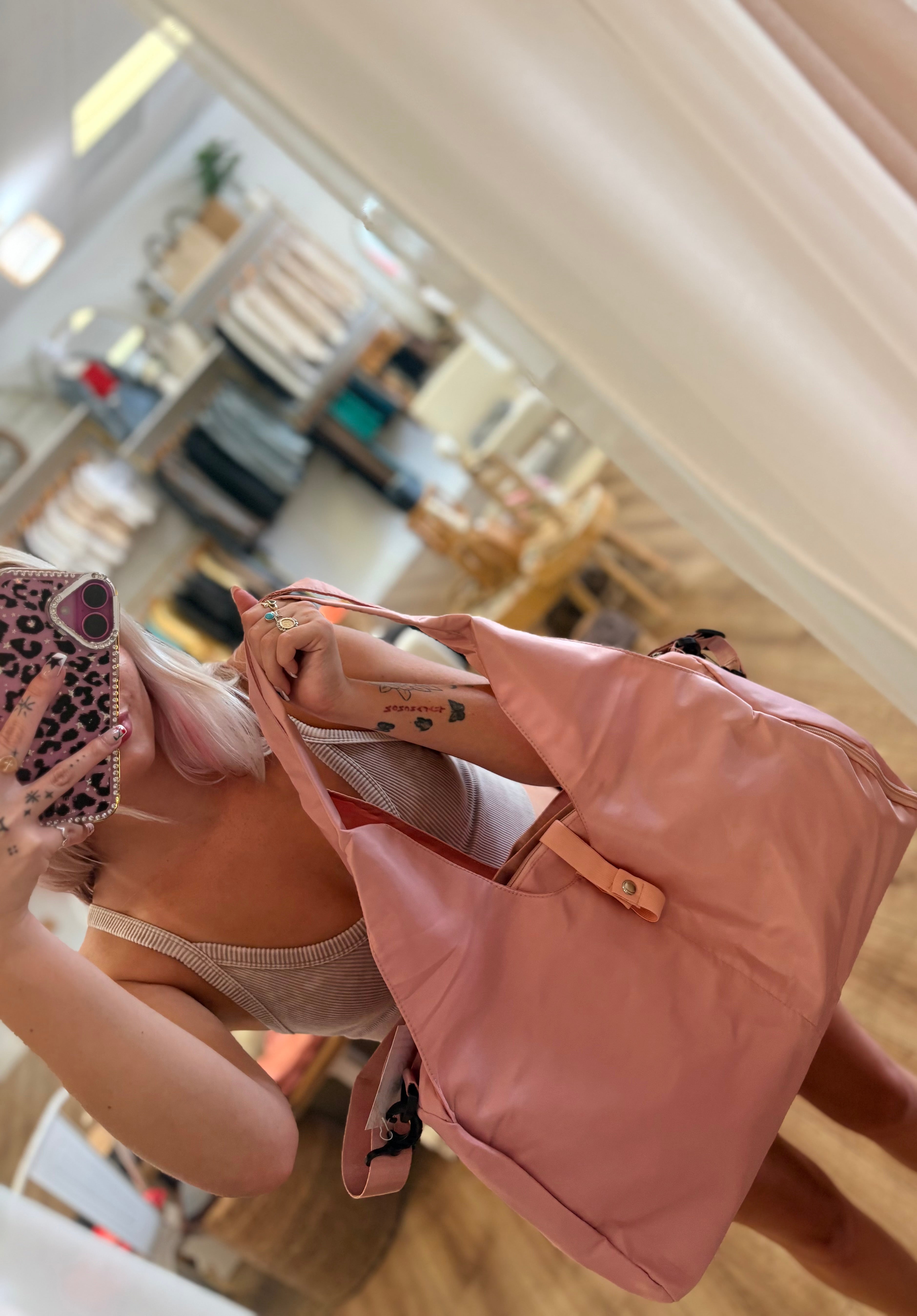 Casual Shoulder Athletic Bag