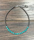 15" Western Heart Gemstone Necklace (PRE🤍ORDER)