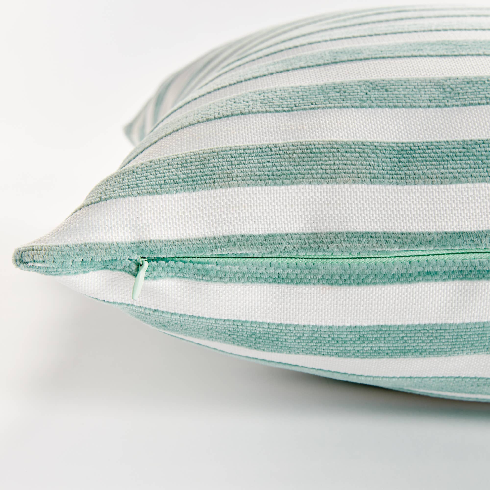 Grant Square Indoor-Outdoor Pillow 20", Teal Blue