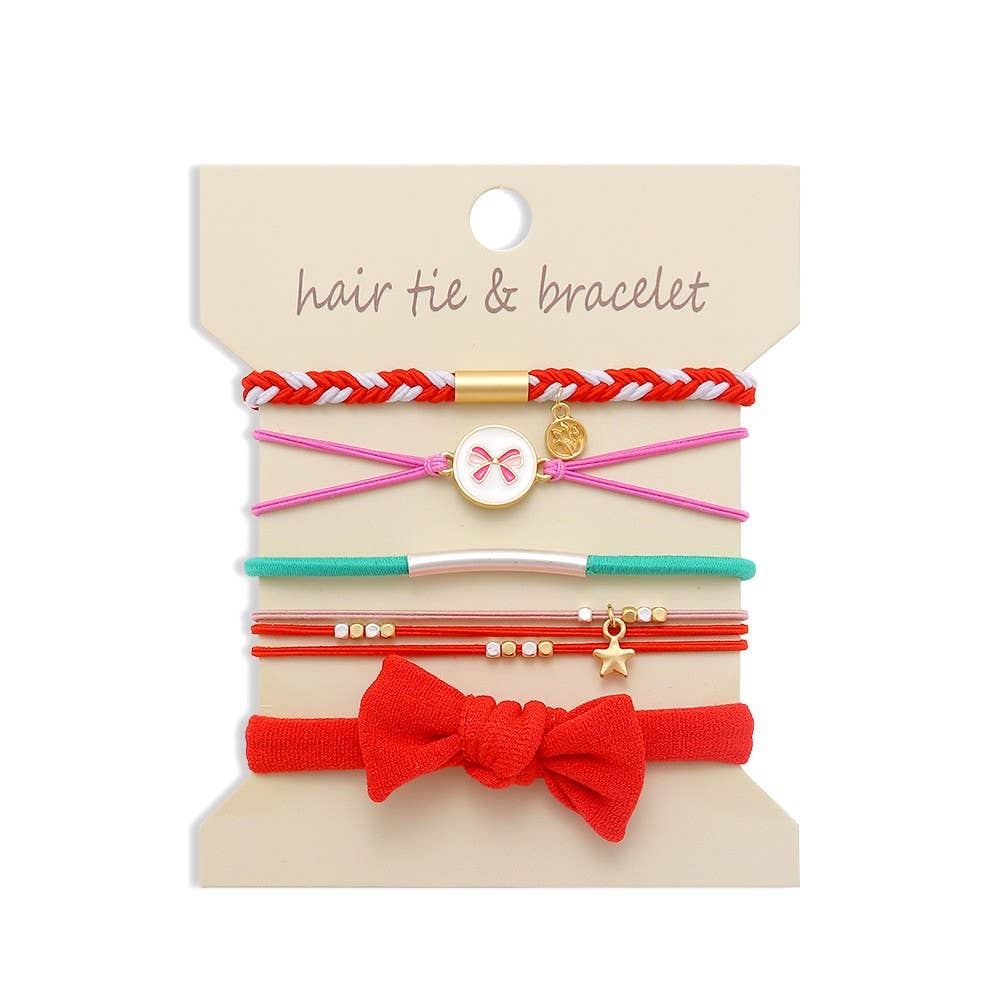 BOHO KNOT BRACELET HAIR TIES