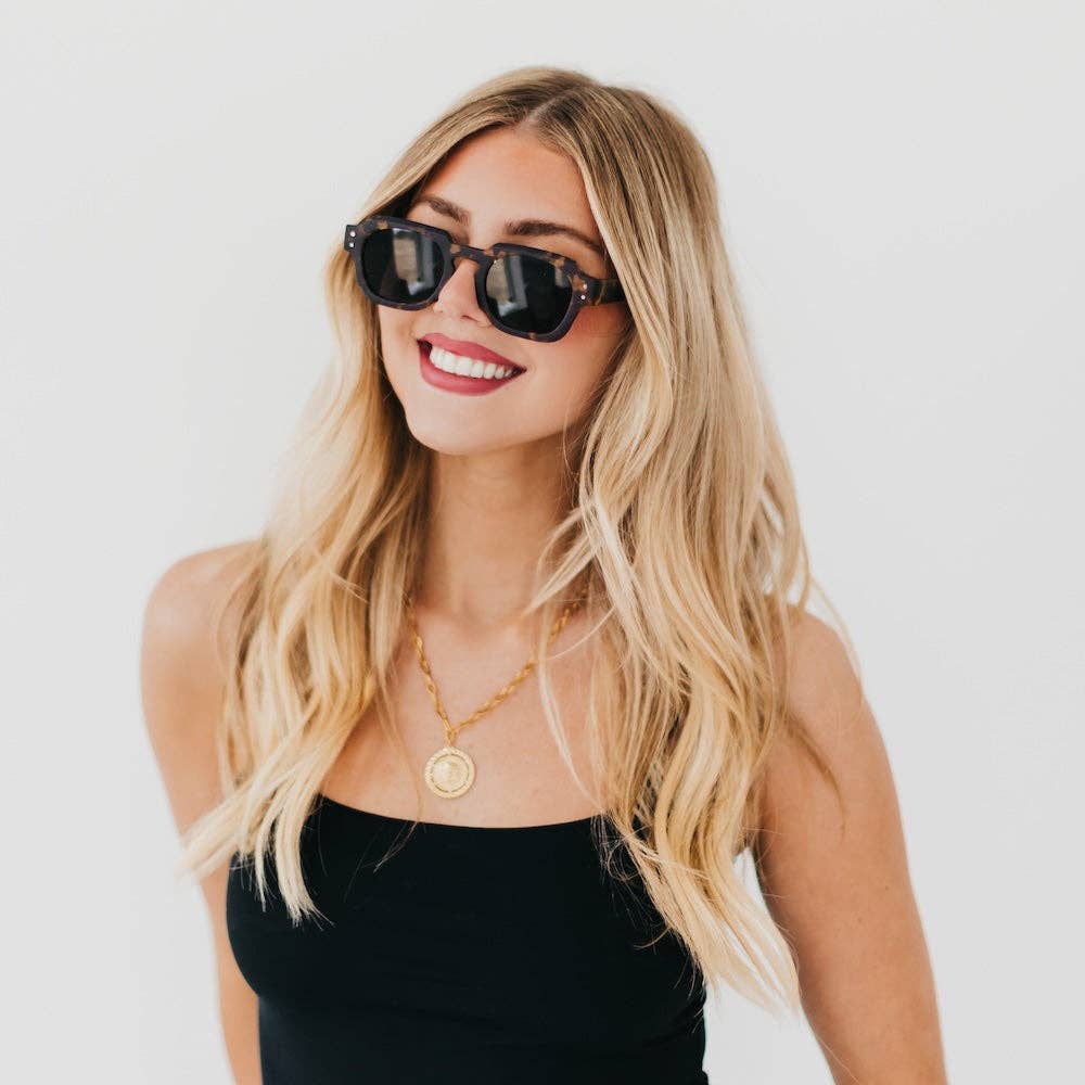 Blocky Square Retro Sunglasses (PRE🤍ORDER)