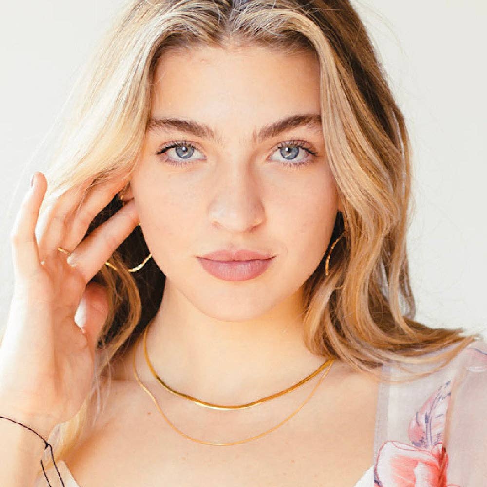 Brooke Layered Chain Necklace - WATERPROOF (PRE🤍ORDER)