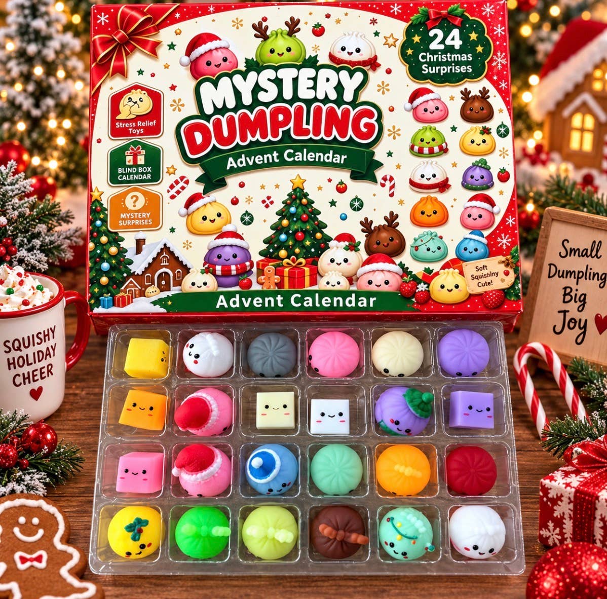 Christmas Dumpling Advent Calendar (PRE🤍ORDER)