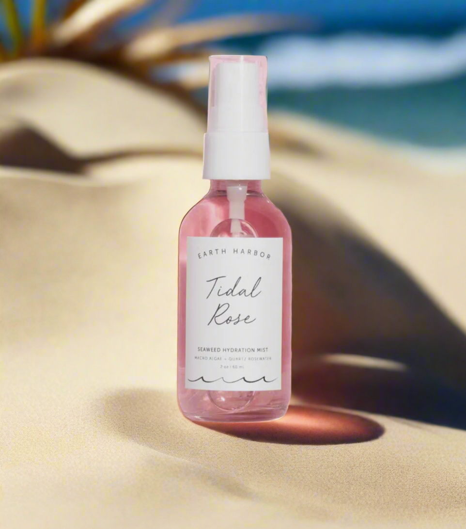 Tidal Rose Hydration Mist: Rose Water + Seaweed + White Tea