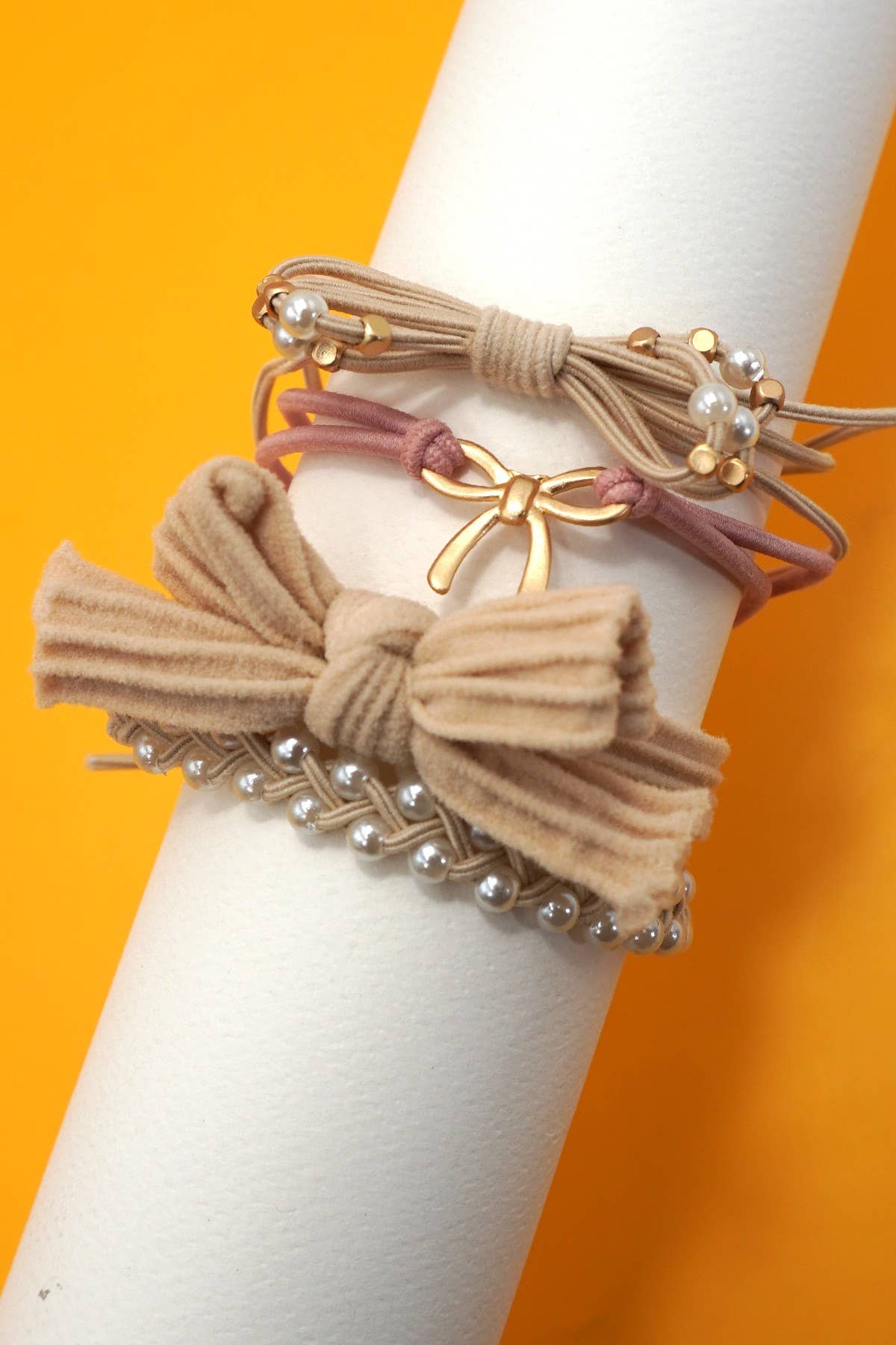 BOHO KNOT BRACELET HAIR TIES