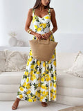 Lemon Print Dress