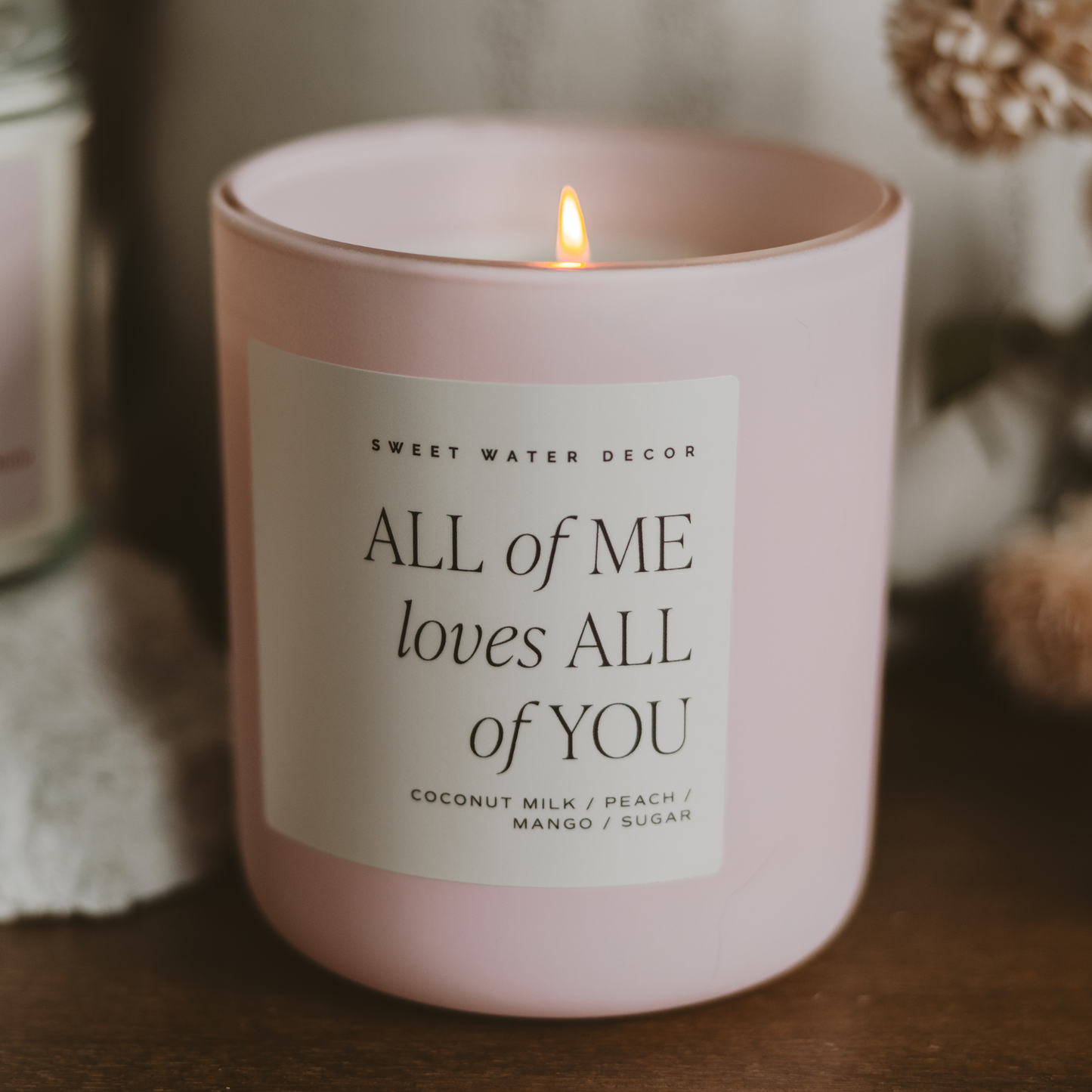 *NEW* All of Me Loves All of You 15 oz Soy Candle, Matte Jar