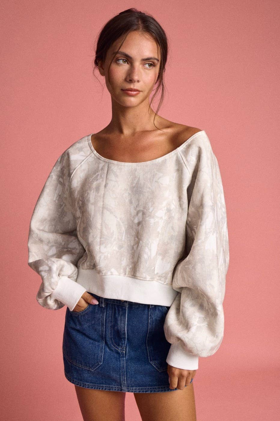 NATURE CAMO OFF-SHOULDER (PRE🤍ORDER)