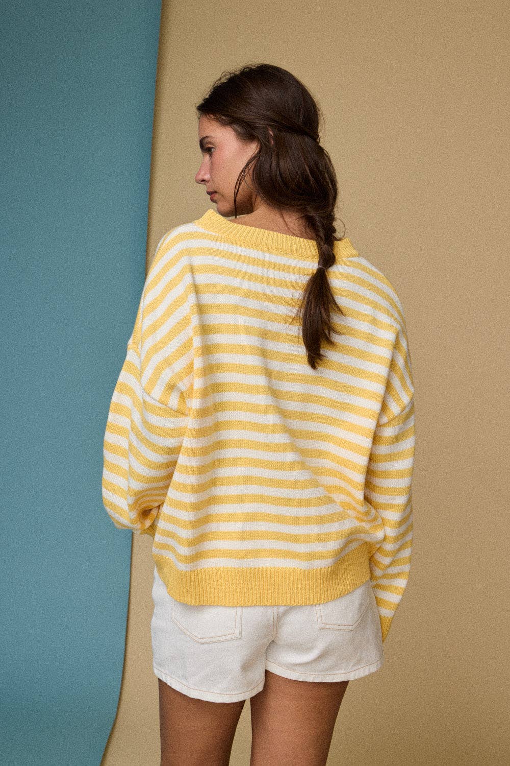 Striped Crewneck Sweater (PRE🤍ORDER)