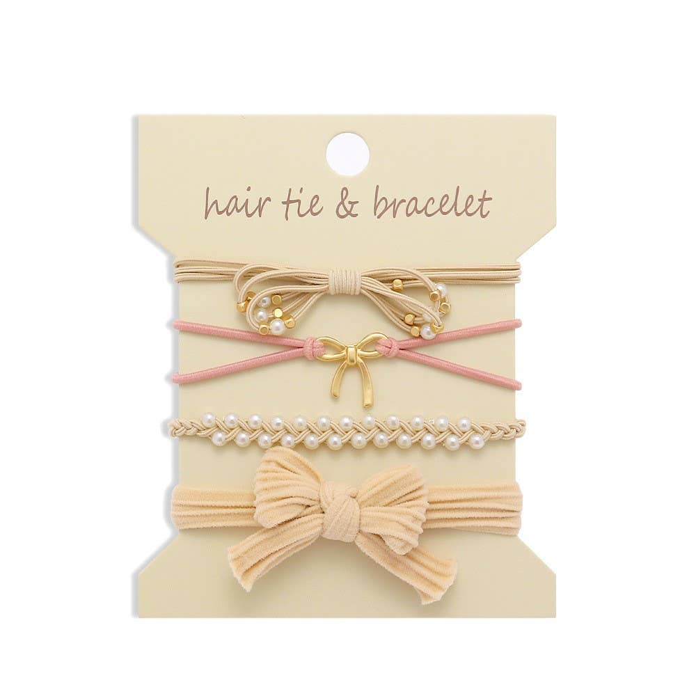 BOHO KNOT BRACELET HAIR TIES
