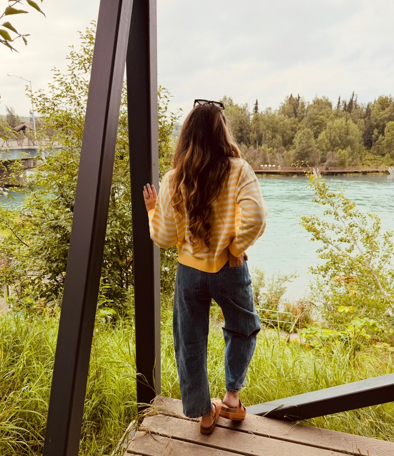 Striped Crewneck Sweater