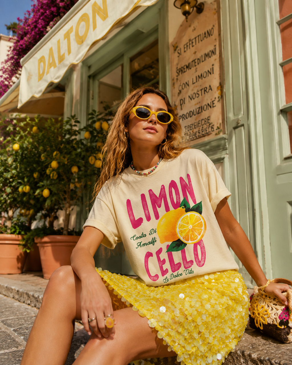 Limoncello Amalfi Yellow T-Shirt (PRE🤍ORDER)