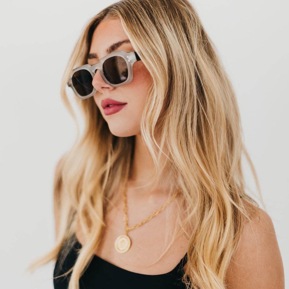 Blocky Square Retro Sunglasses (PRE🤍ORDER)