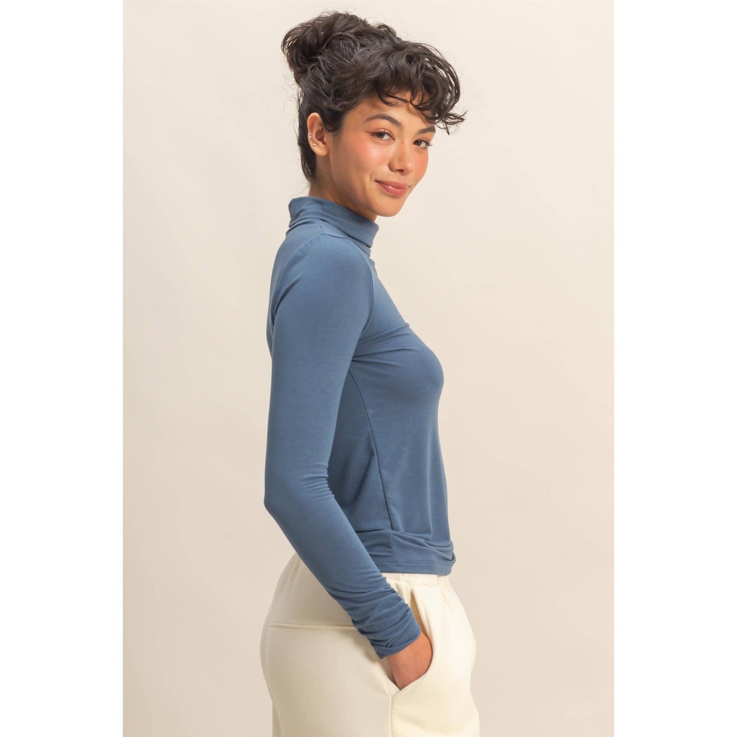 Long Sleeve Fitted Top