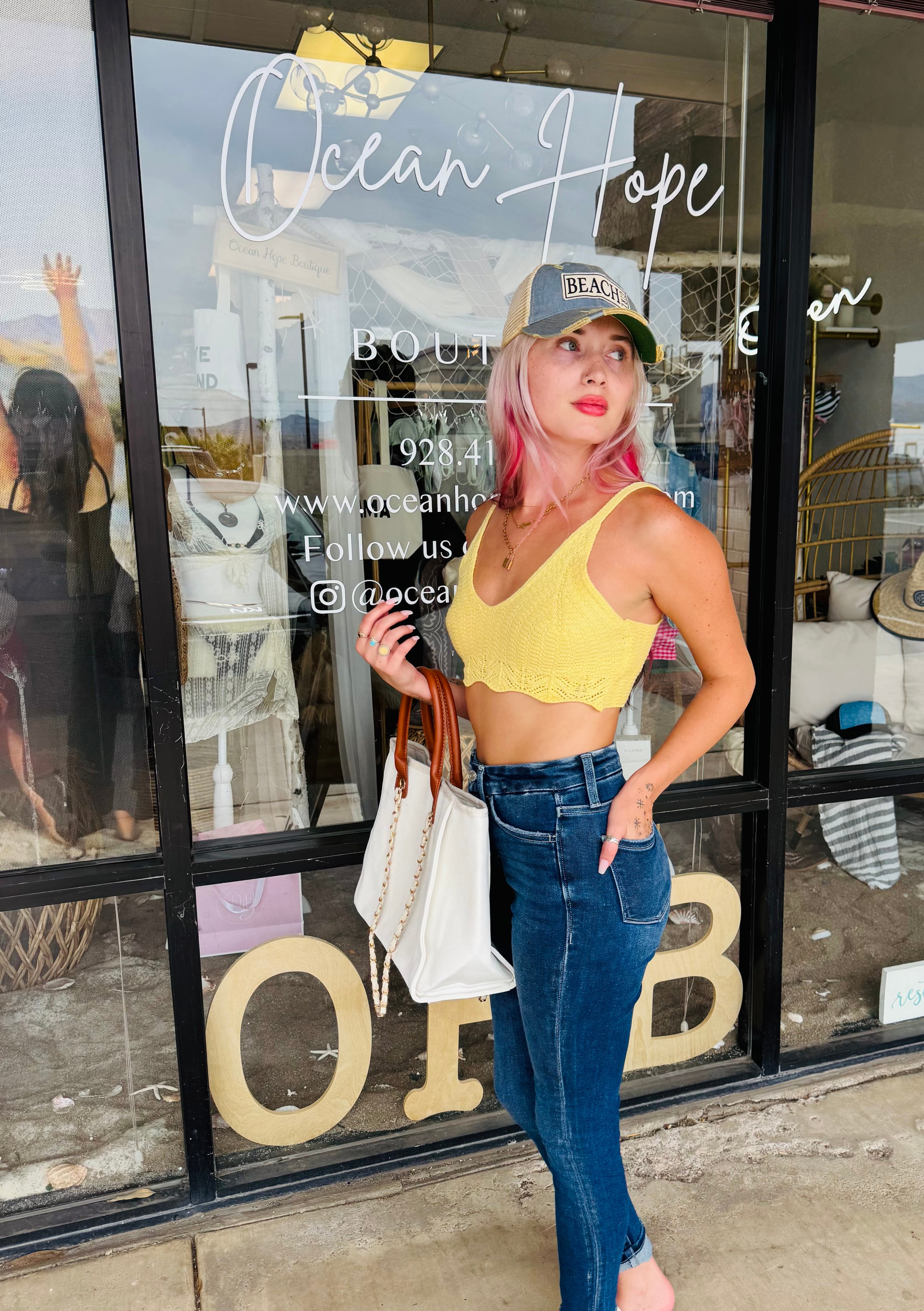 Crochet Knit Bralette