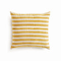 Grant Square Indoor-Outdoor Pillow 20", Yellow;Cream