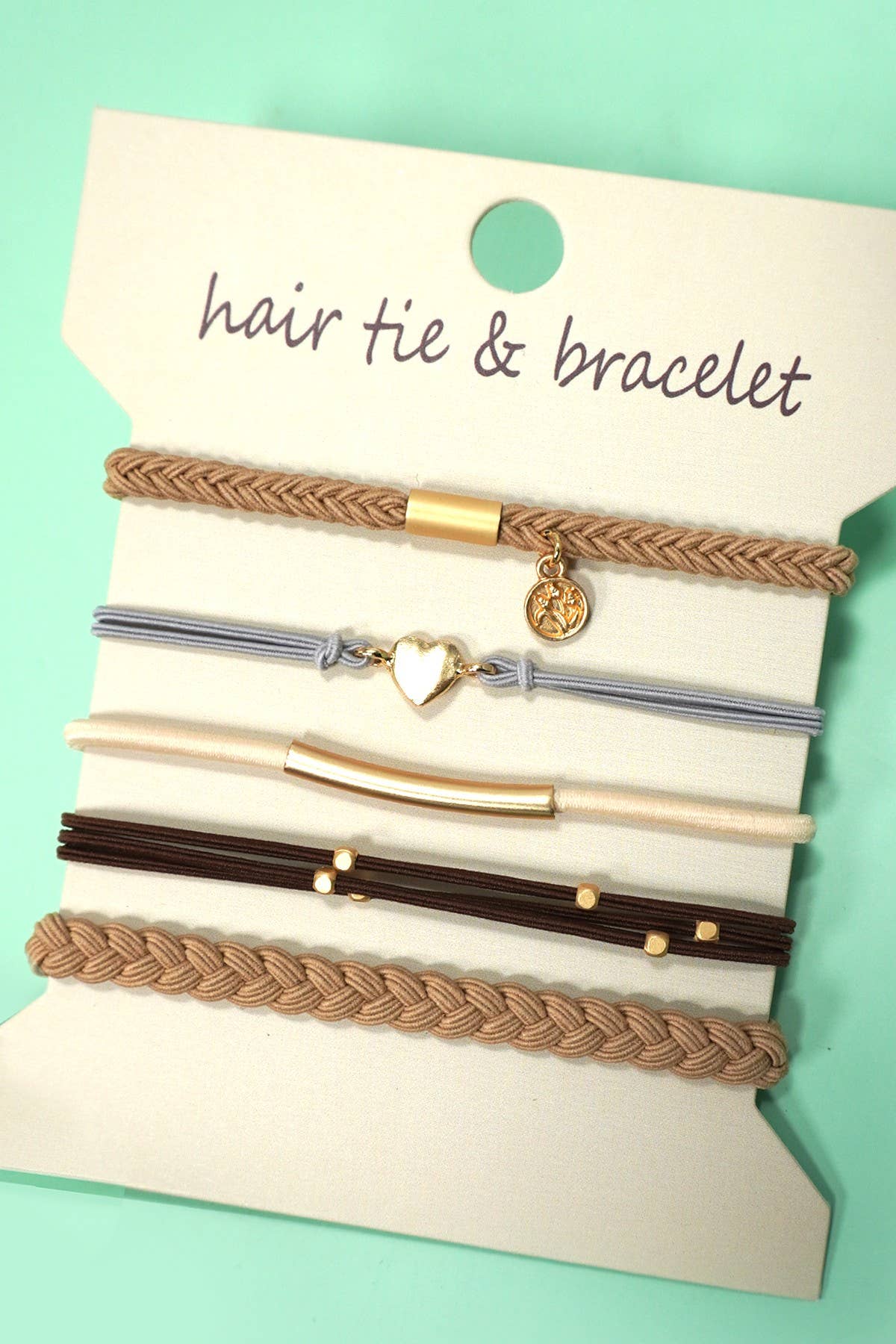 BOHO KNOT BRACELET HAIR TIES
