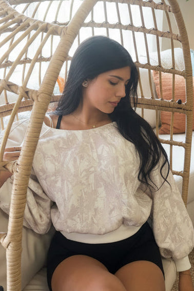 NATURE CAMO OFF-SHOULDER