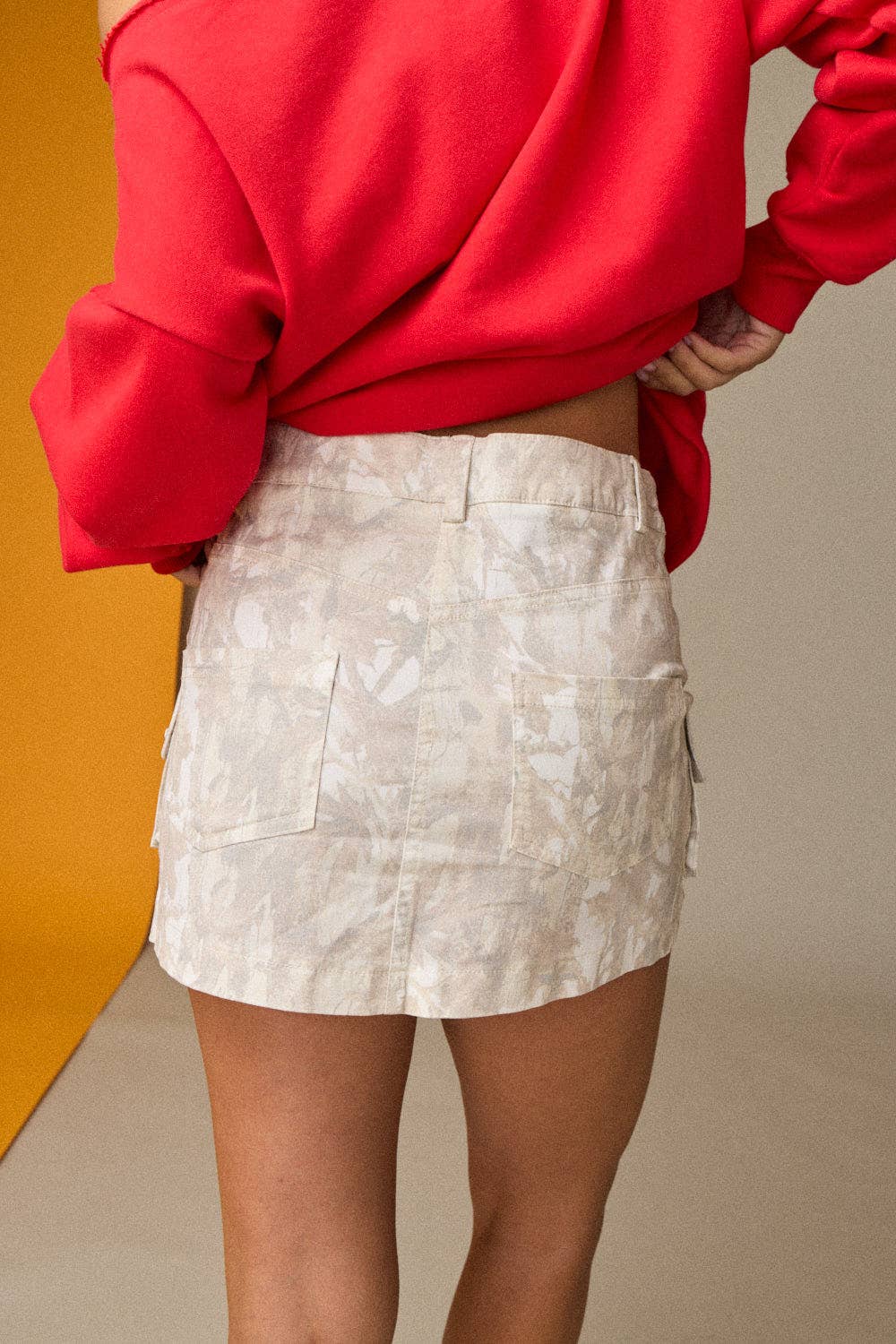 CAMO MINI SKIRT (PRE🤍ORDER)